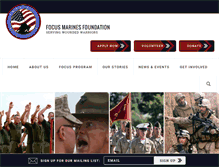 Tablet Screenshot of focusmarines.org